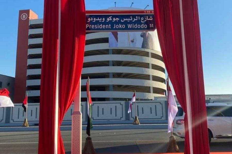 Presiden Joko Widodo Jadi Nama Jalan di Abu Dhabi