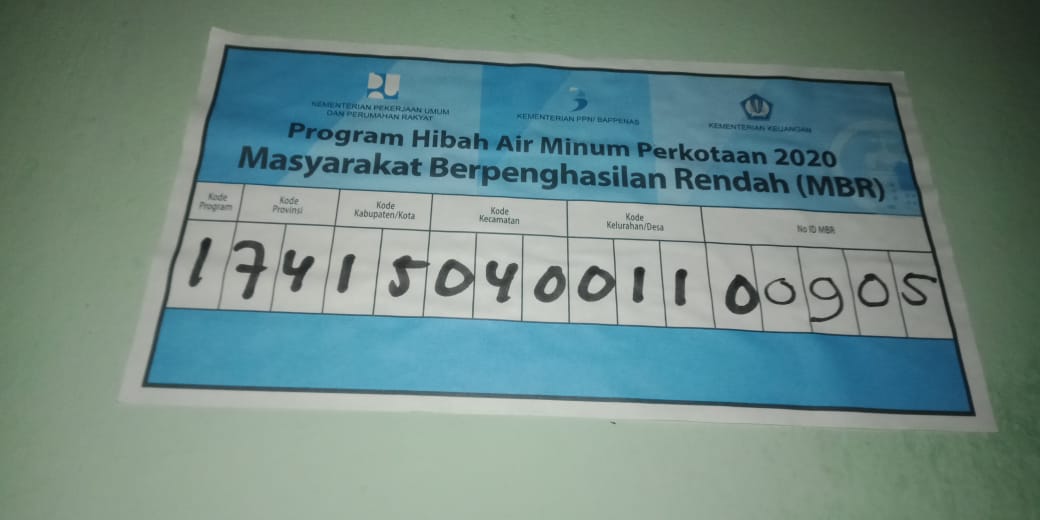 Program Mubazir PDAM Busel, Rumah Kosong Pun Dipasang Jaringan Air Bersih