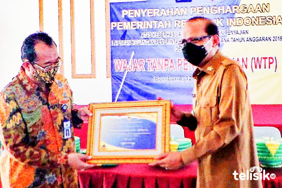 Raih WTP Ketujuh, Pemda Bombana Terima Insentif Tertinggi di Sultra