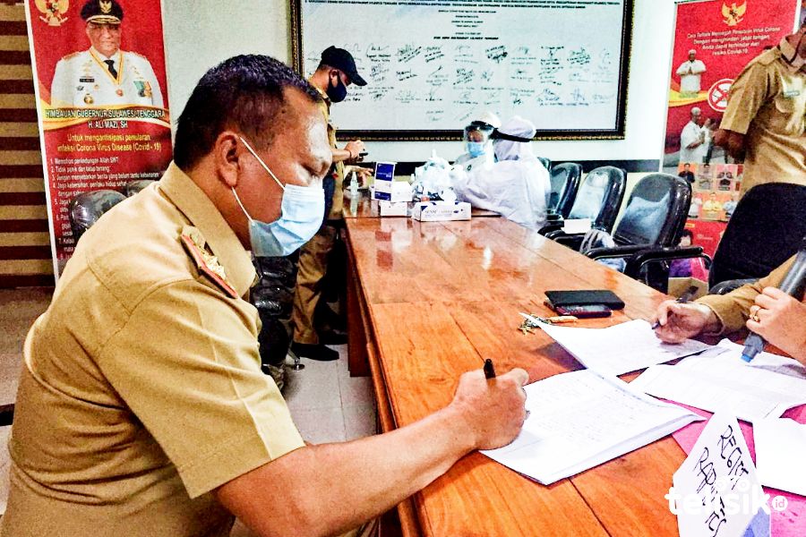 Rapid Test Staf Sekretariat DPRD Sultra, 6 Orang Reaktif