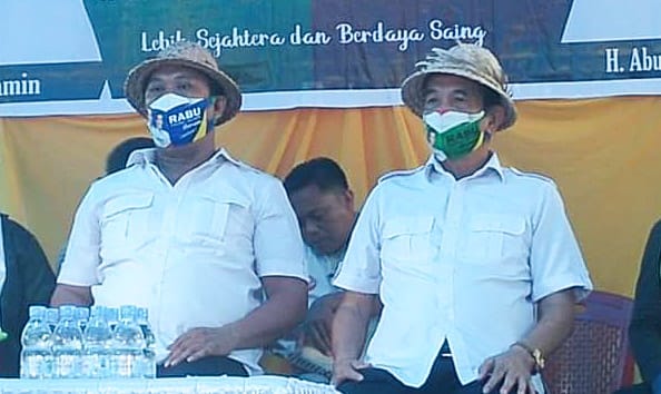 Ratusan Petugas Medis Dukung Ruksamin-Abu Haera di Konut