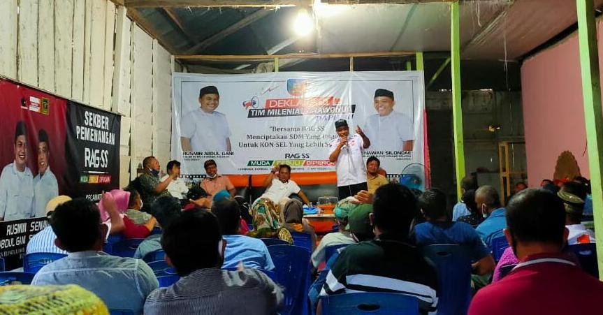 Rusmin-Senawan Siap Gempur Dapil Dua dan Tiga Konsel