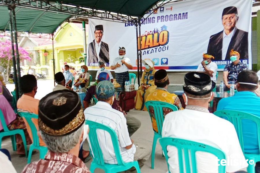 Sambangi Kelurahan Wali, Pasangan HALO Mohon Dukungan