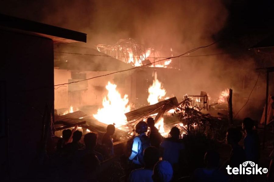 Si Jago Merah Lalap Rumah dan Musholah di Konawe