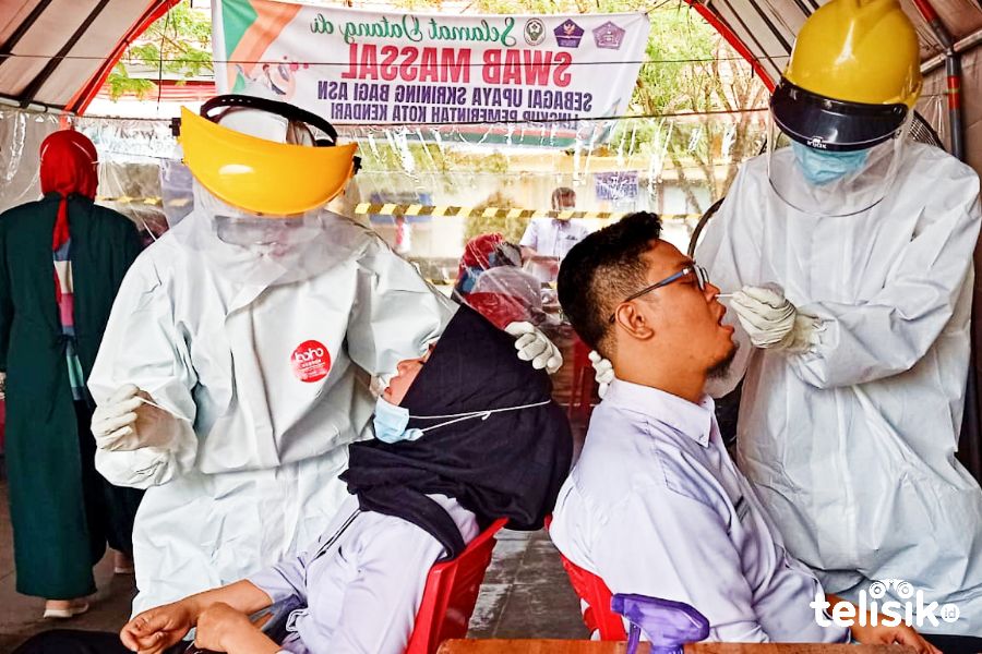 Swab Antigen, 11 Tambahan ASN Pemkot Kendari Positif COVID-19