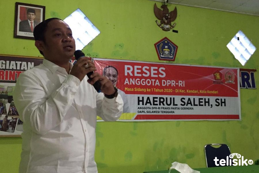 Warga Kecamatan Kendari Keluhkan Sarana Air Bersih dan Penanganan Banjir ke Haerul Saleh