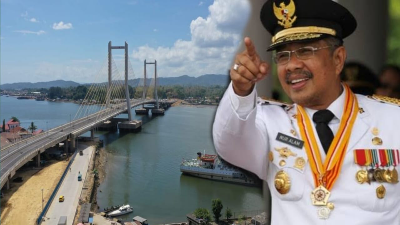 Warga Lebih Setuju Penggagas Jembatan Teluk Kendari Nur Alam