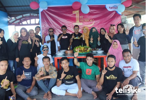 Telisik.id Rayakan HUT Pertamanya