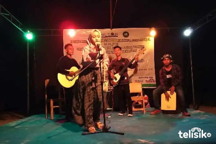 Mahasiswa Buton Nyanyikan Lagu Selamat Ulang Tahun untuk Telisik.id
