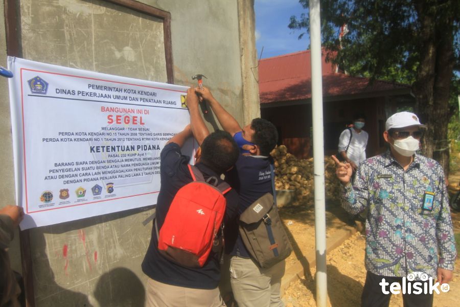 Pemkot Segel Rumah Makan Kampung Mangrove dan Pagar Warkop H. Anto