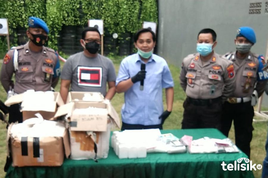 Dua Kasus Peredaran Narkoba di Surabaya Terungkap