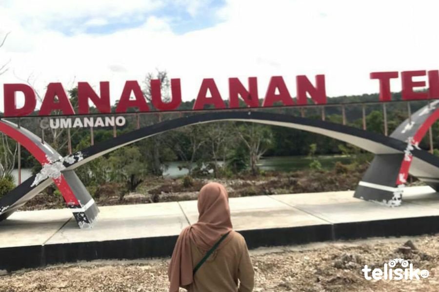 Danau Anano Tei, Danau Air Asin yang Memukau