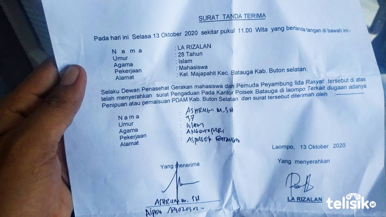 Diduga Palsukan Data, PDAM Busel Dipolisikan