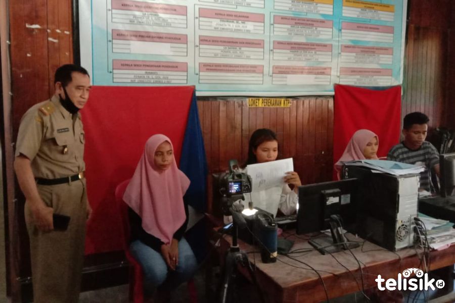 Disdukcapil Muna Jemput Bola Rekam KTP-el