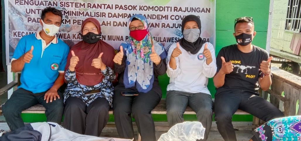Pengolah Rajungan di Muna Dilatih Atasi Dampak COVID-19