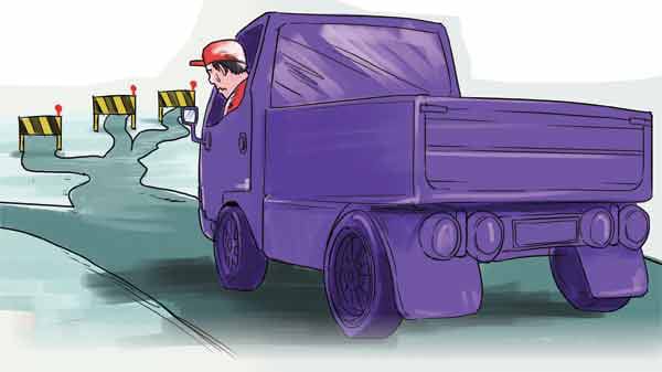 Jalan Penghubung Konawe Diblokade Warga