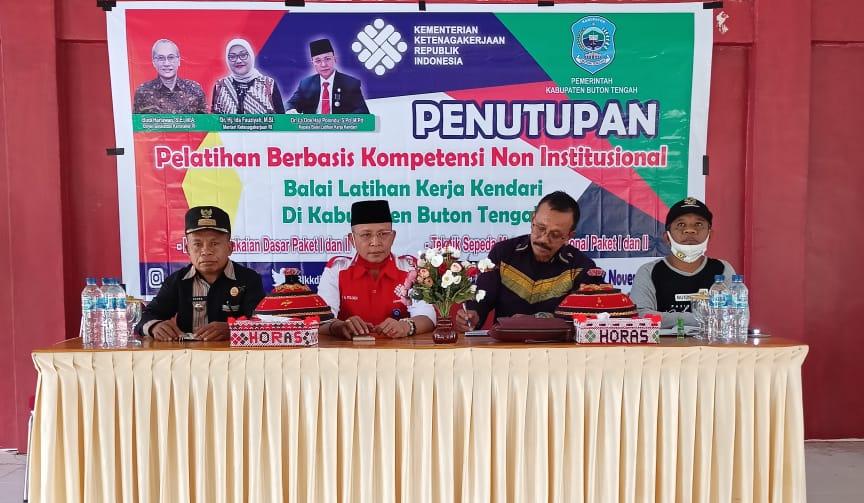 Kepala BLK Kendari Harap Pemerintah Dampingi Para Peserta MTU Muna dan Buteng