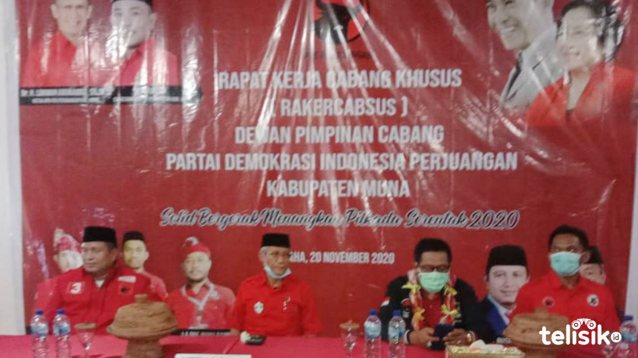 Meski Ayahnya ke RAPI, Ketua PDIP Muna Optimis Menangkan TERBAIK