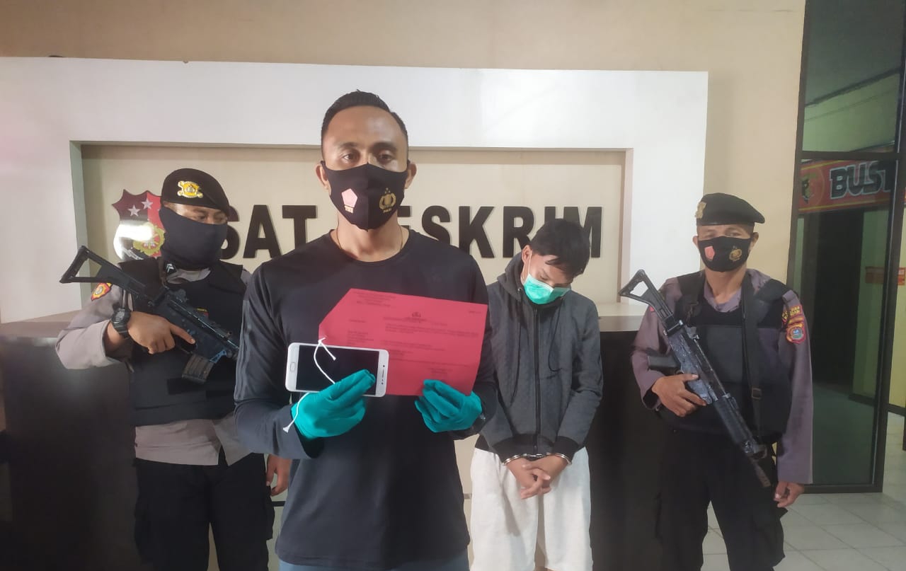 Pelaku Jambret Handphone di Kendari Terancam 12 Tahun Penjara
