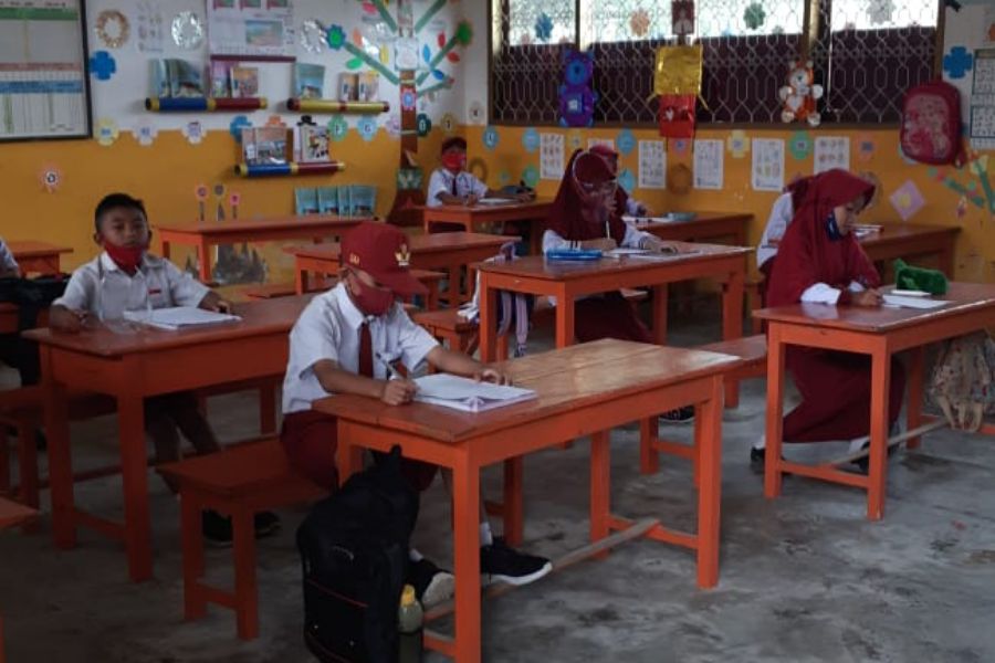 Sekolah di Konawe Mulai Mendesak untuk Belajar Tatap Muka