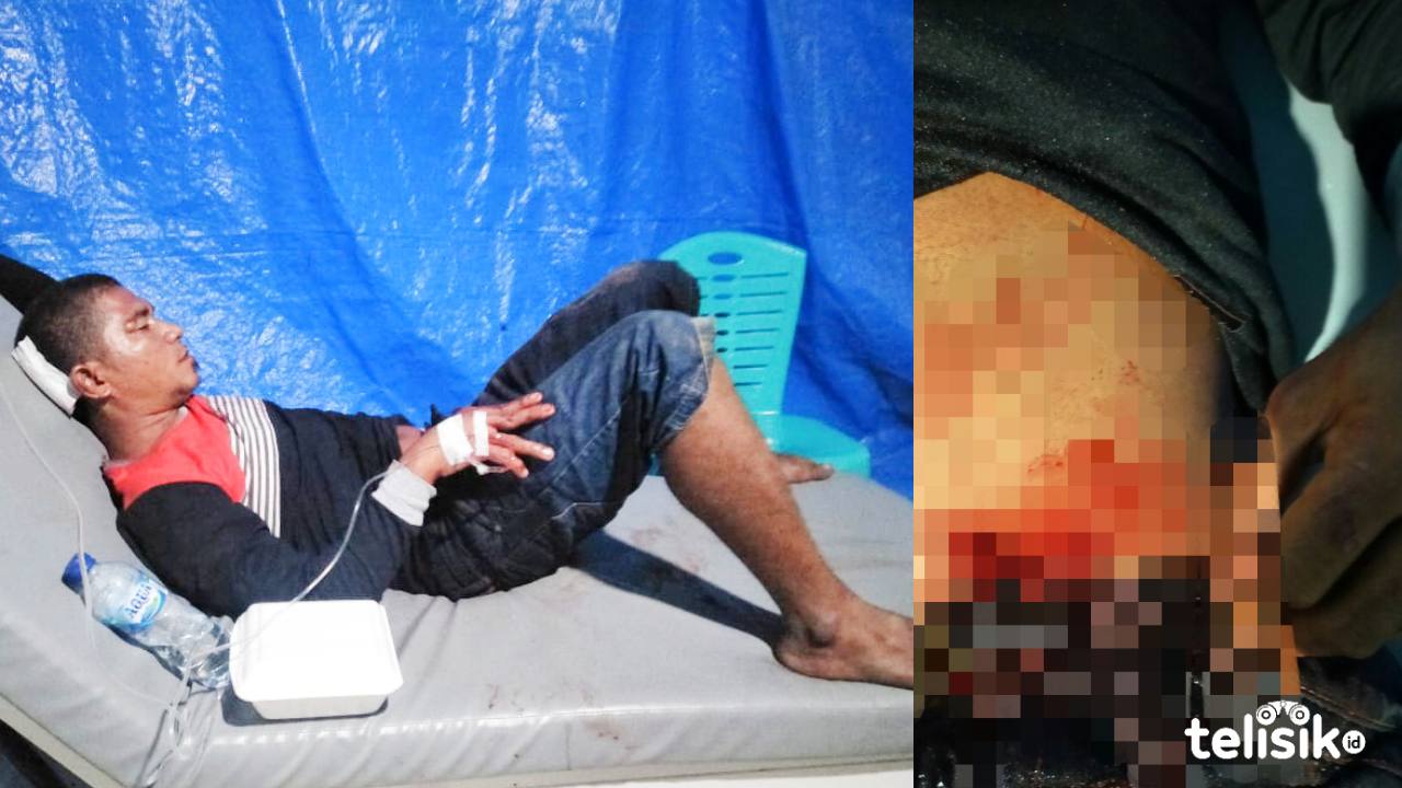 Seorang Pemuda Dikeroyok dan Ditikam di Kendari Beach