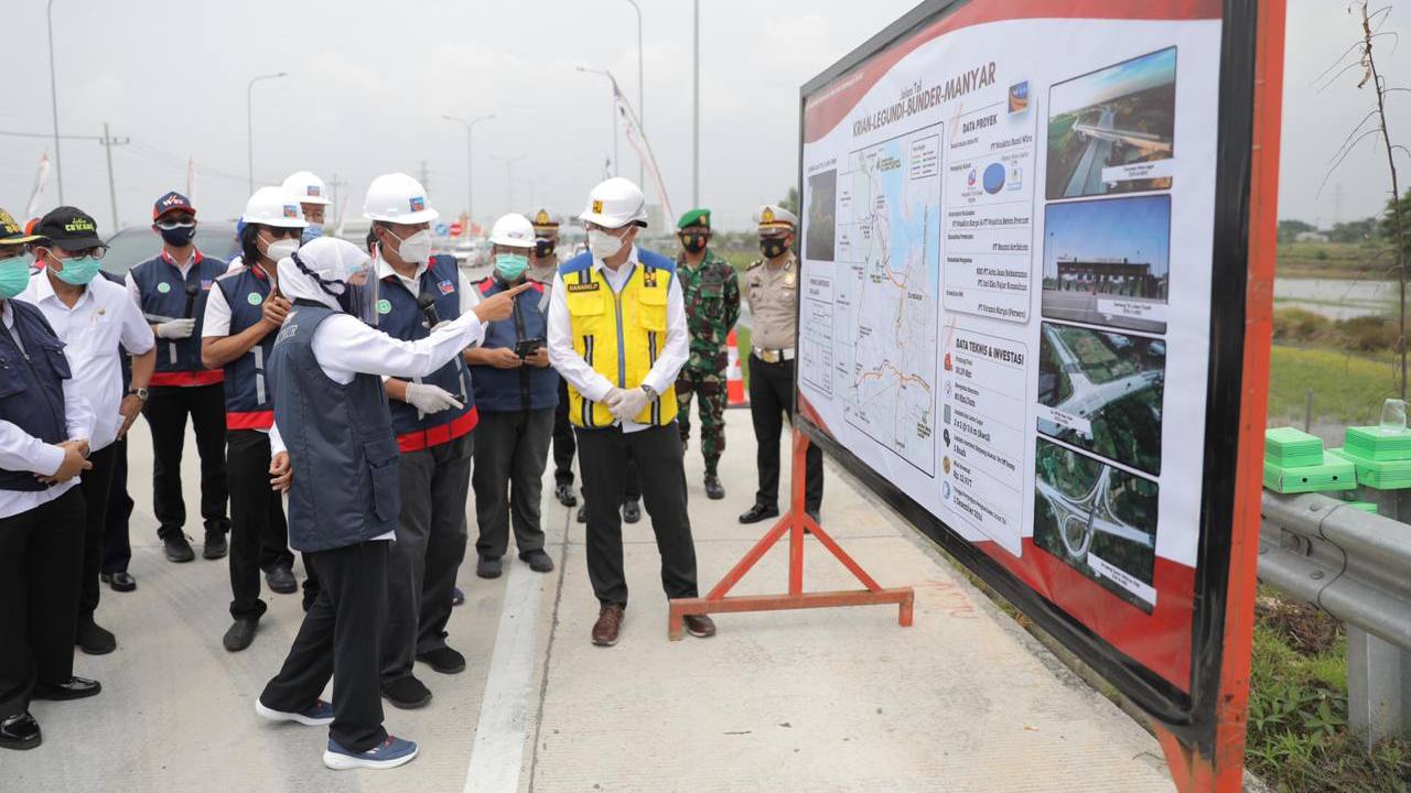 Tol Penghubung Surabaya dan Gresik Resmi Beroperasi