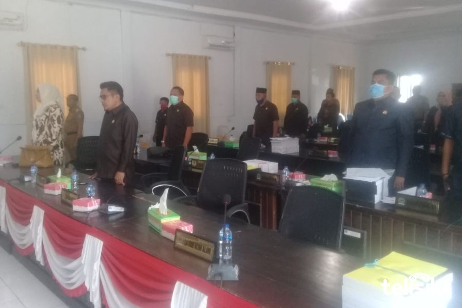 Tujuh Raperda Disepakati dalam Sidang Paripurna DPRD Buteng