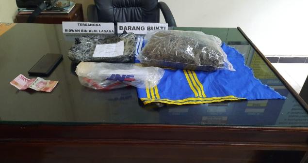 1,6 Kg Ganja Diselundupkan Lewat Jasa Pengiriman
