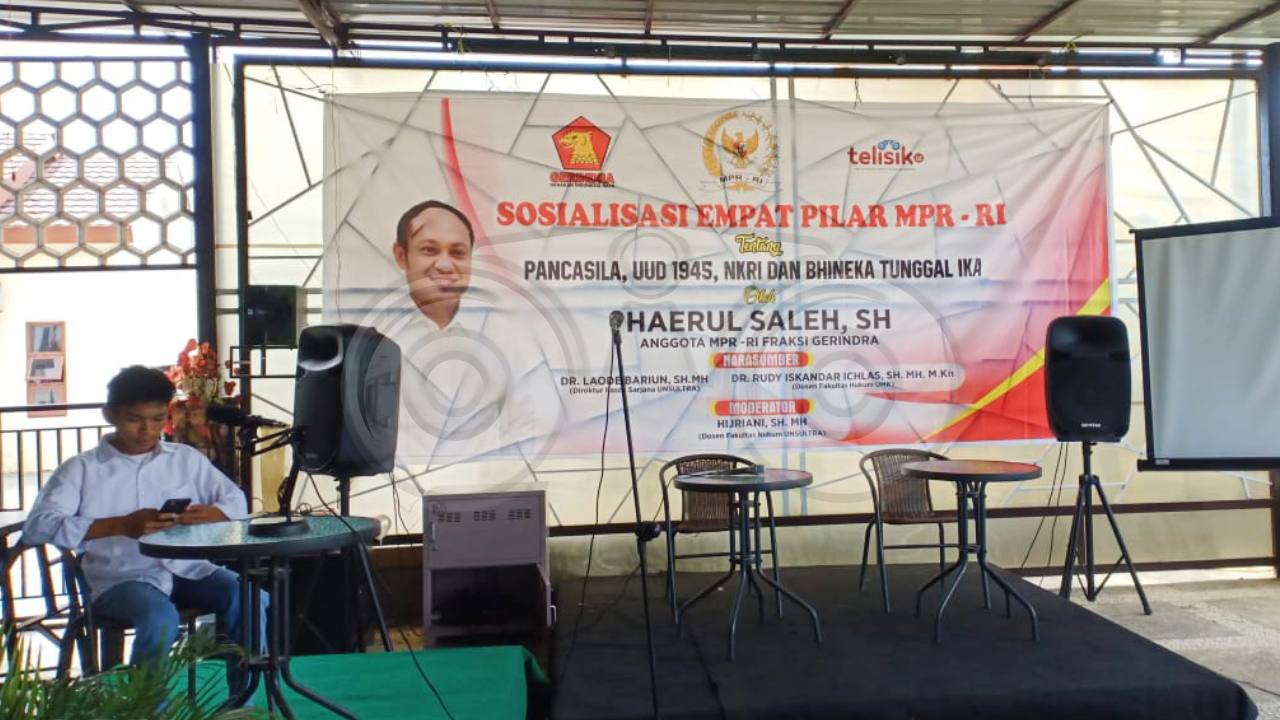 Bekerjasama Anggota MPR RI, Telisik.id Gelar Sosialisasi Empat Pilar Kebangsaan