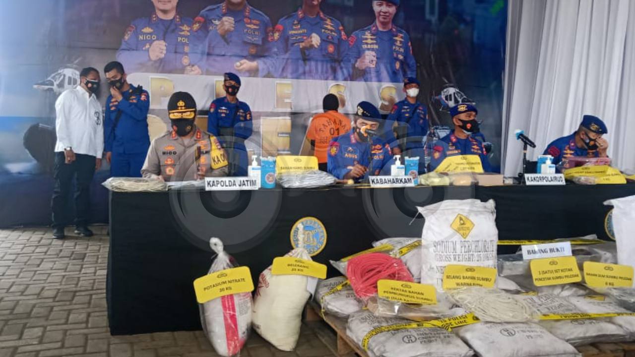Pabrik Bom Ikan di Jatim Terungkap, Pelaku Terancam 20 Tahun Penjara