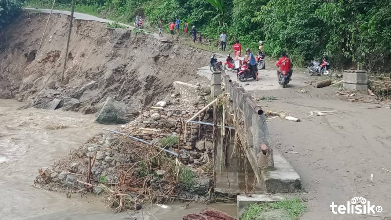 Banjir Bandang di Kolut, Akses Jalan Menuju Batu Ganda Nyaris Putus