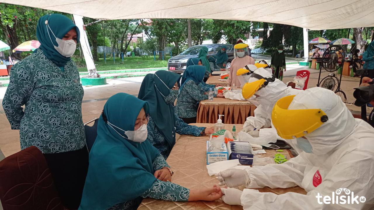 Cegah Penyebaran COVID-19, 250 Perempuan Dirapid Test