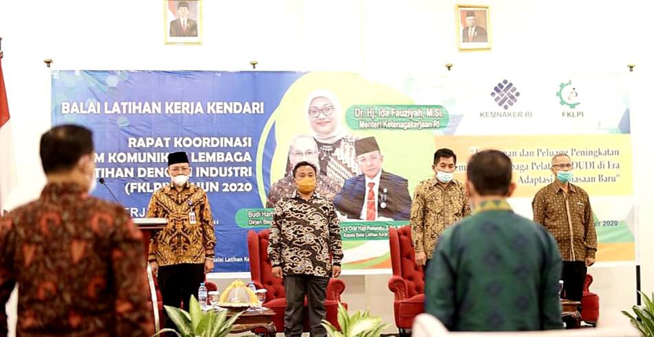 Ciptakan Tenaga Kerja Handal, BLK Kendari Gelar Gandeng Pelaku Industri