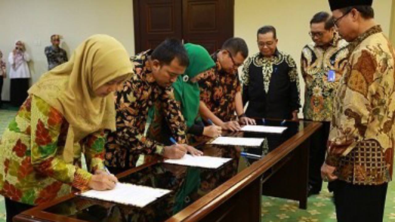 Kemenag Lantik 375 Pejabat Fungsional Hasil Penyetaraan
