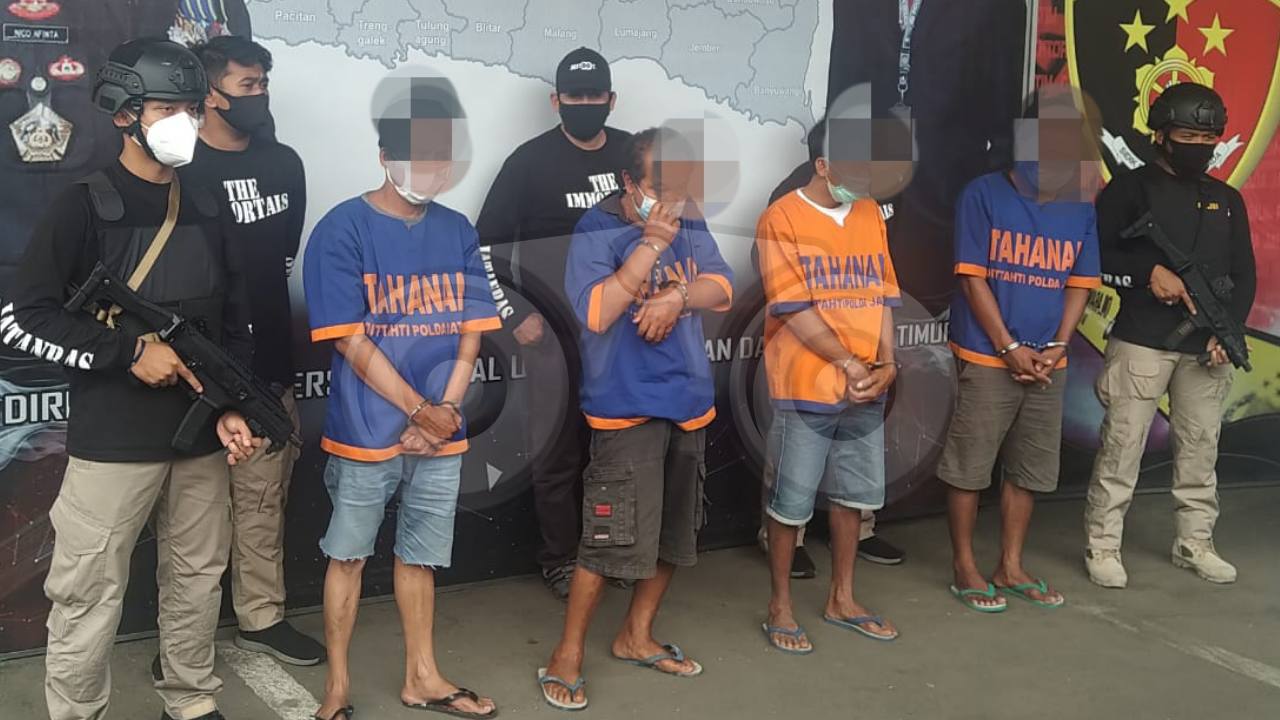 Komplotan Curas di Surabaya Terbongkar