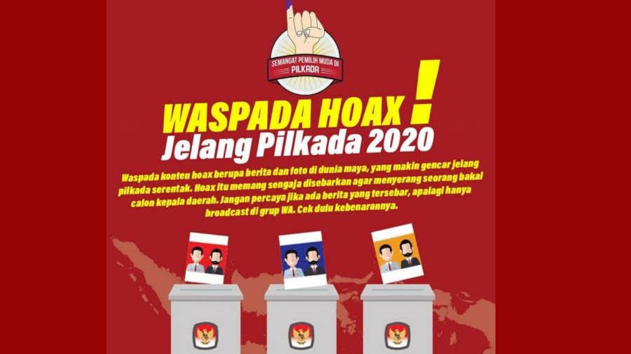 Konten Hoaks Seputar Pilkada Sulit Teridentifikasi