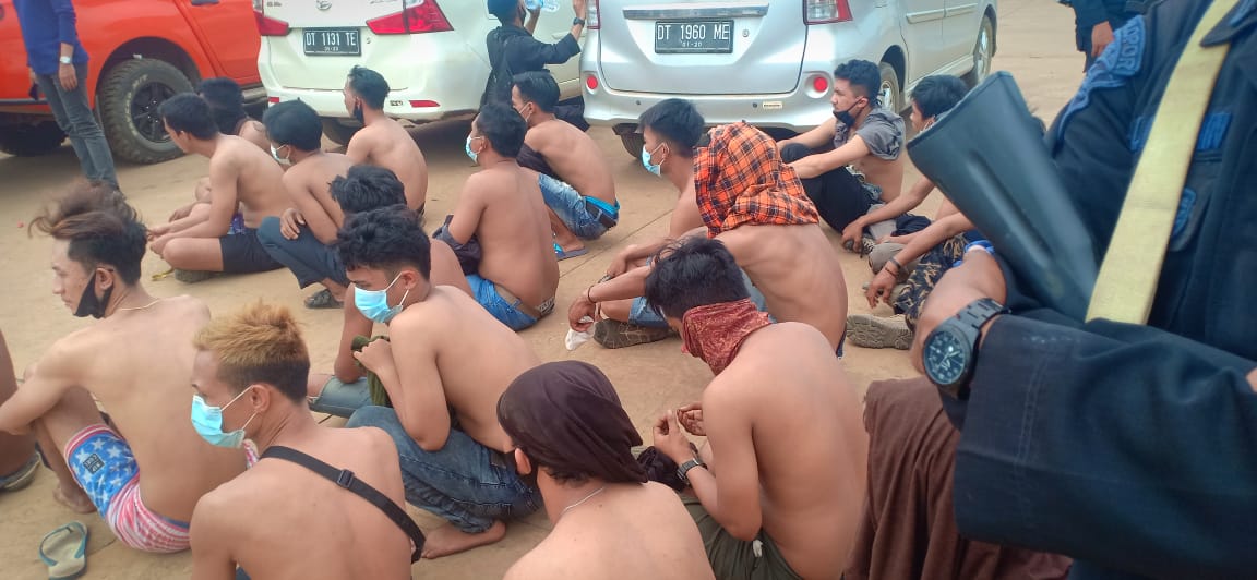 Lima Terduga Provokator Kericuhan PT VDNI Digiring ke Polda Sultra