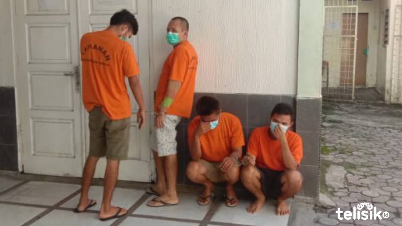 Lima Tersangka Narkoba Ditangkap, 1 Ditembak Mati