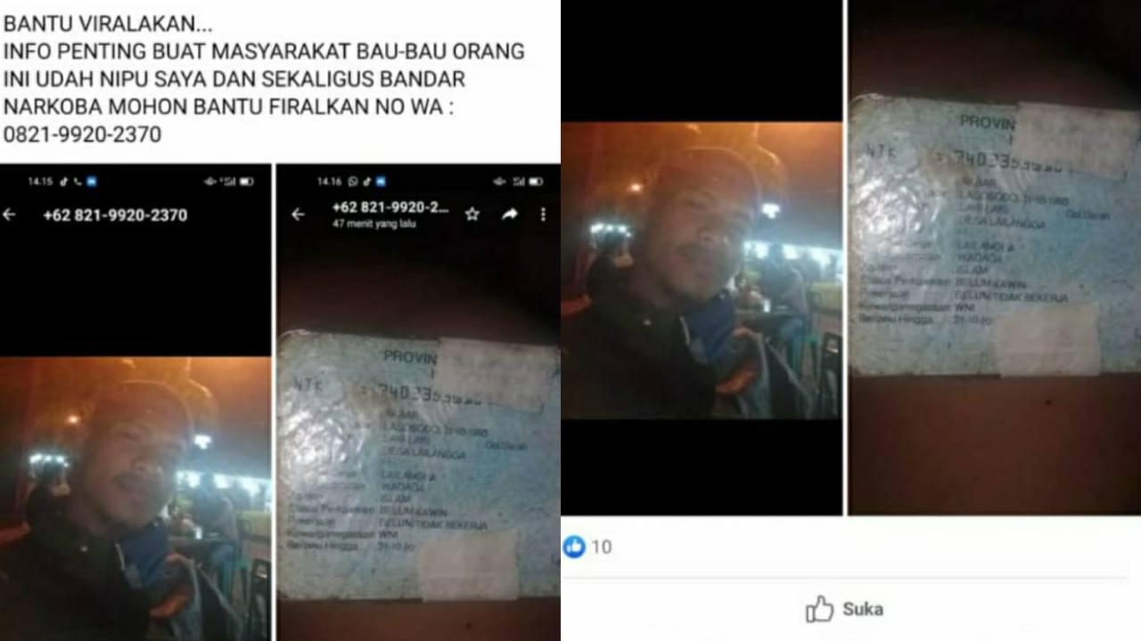 Niat Beli Motor Disangka Penipu dan Pengedar Narkoba, Begini Kronologisnya