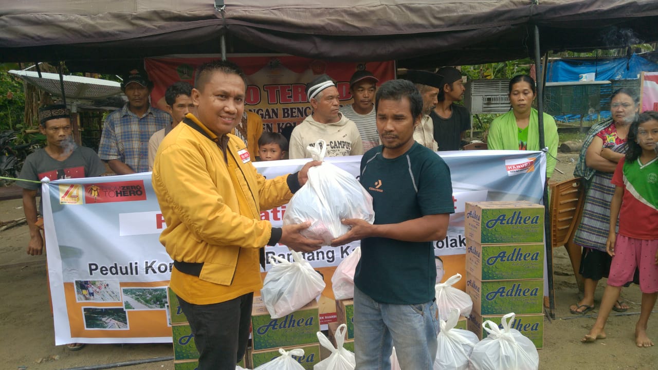 Partai Hanura Bantu Korban Banjir Kolaka Utara