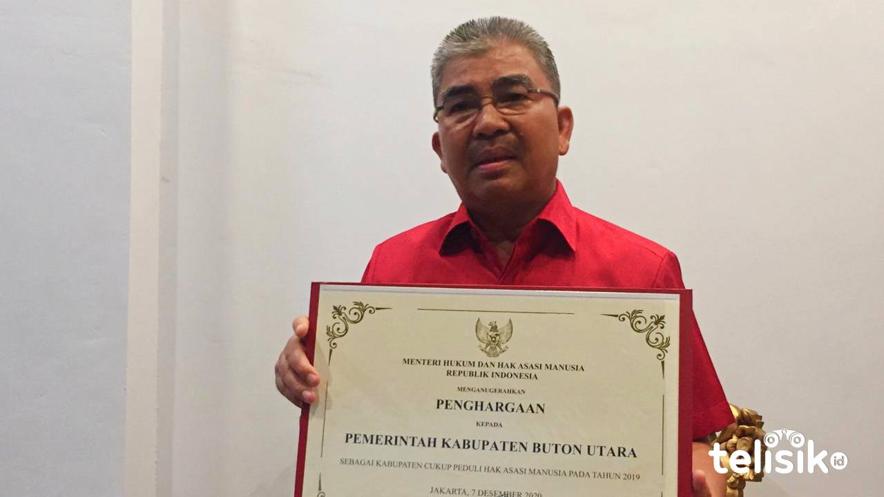 Pemkab Butur Raih Penghargaan Peduli HAM, Abu Hasan: Ini Berkat Kerja Keras Semua Pihak