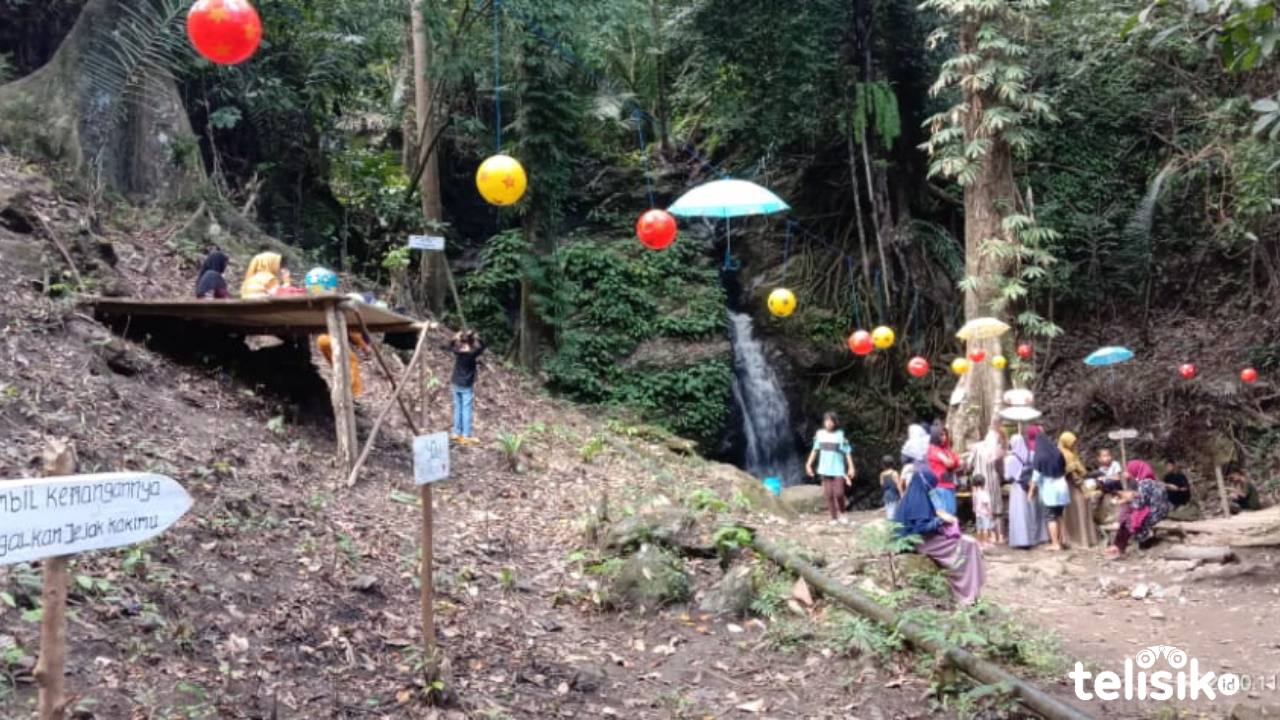 Permandian Air Terjun Sangkona Ditutup hingga Tahun Baru