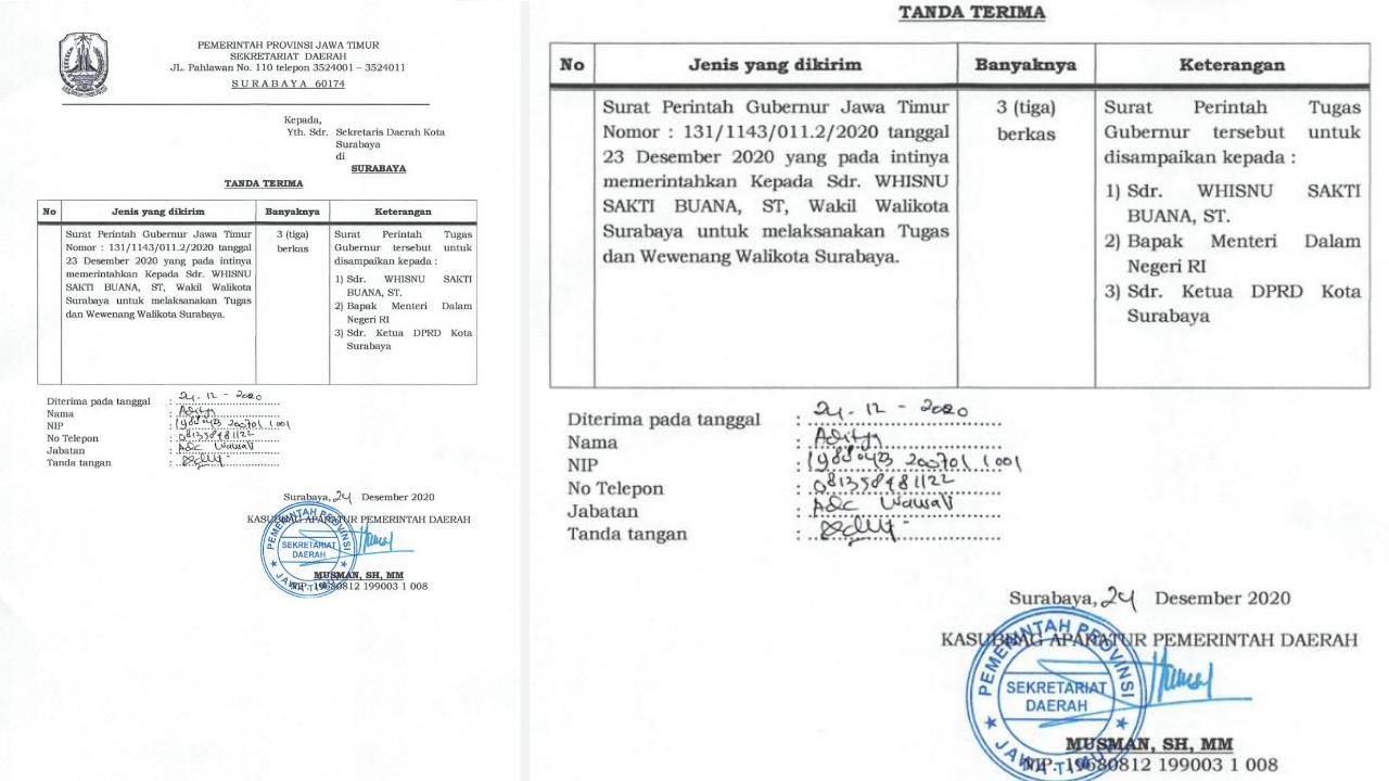 Resmi Mensos, Gubernur Khofifah Tunjuk Wisnu Sakti Gantikan Risma