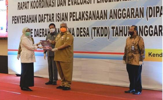 Terima DIPA Petikan 2021, Rektor IAIN Kendari Percepat Realisasi Anggaran