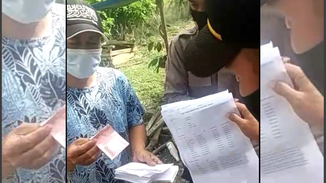 Viral Video Tim Sukses di Konsel Bagi-Bagi Amplop Terciduk Polisi