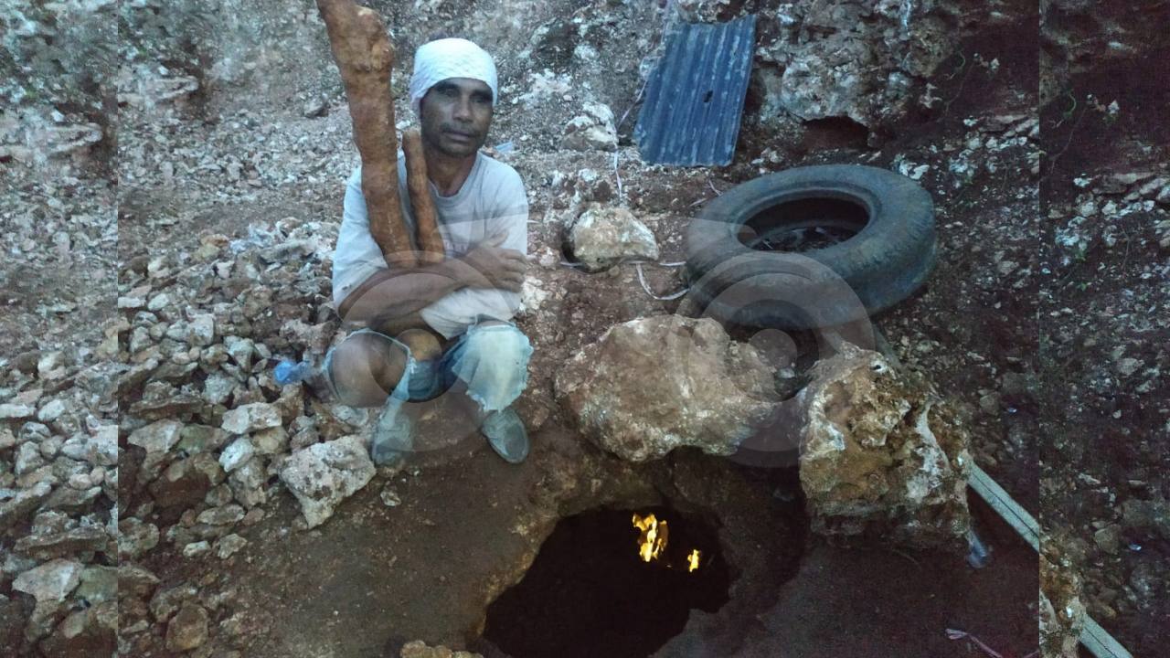 Warga Baubau Digegerkan Penemuan Goa Berornamen Singgasana Raja