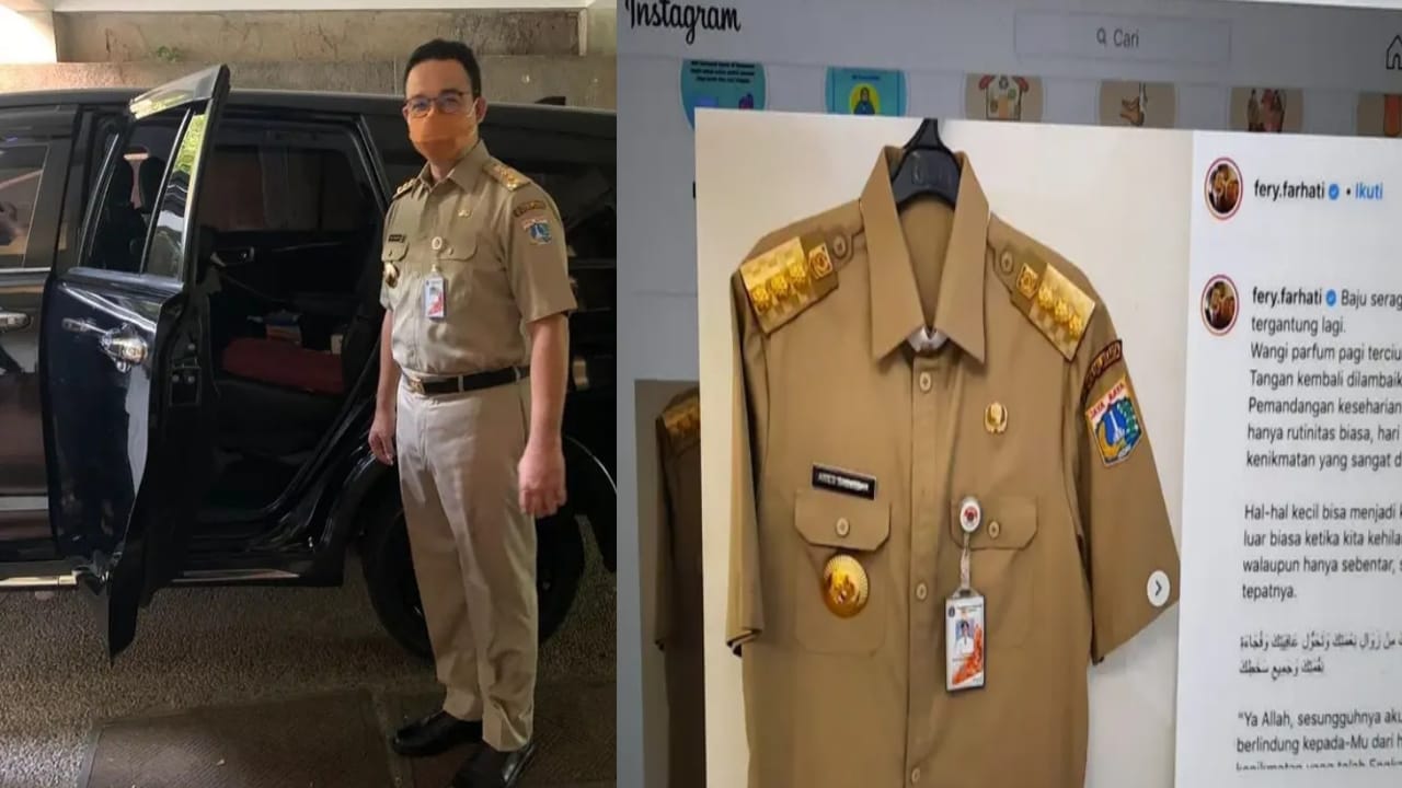 Anies Baswedan Sembuh, Istri Pamer Baju Dinas dengan Wangi Parfum