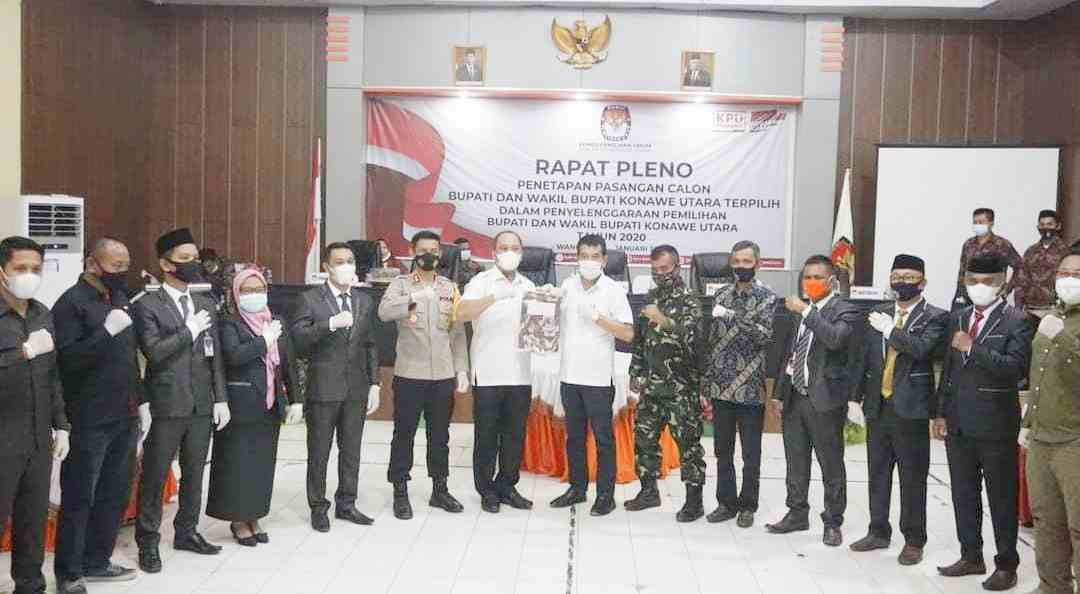 Ditetapkan Bupati dan Wakil Bupati Terpilih, Ruksamin-Abu Haera Dilantik 21 April