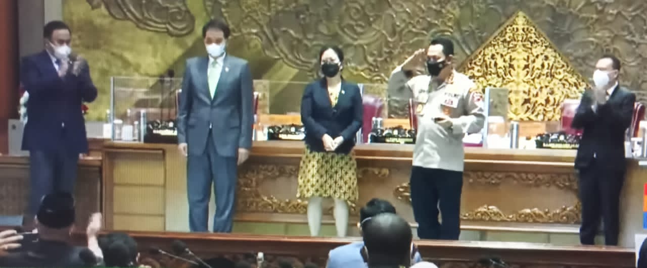 DPR RI Setujui Listyo Sigit Jadi Kapolri