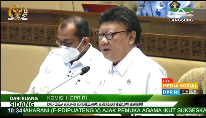 DPR RI Usul Honorer Langsung Jadi PNS, Begini Respons Tjahjo Kumolo